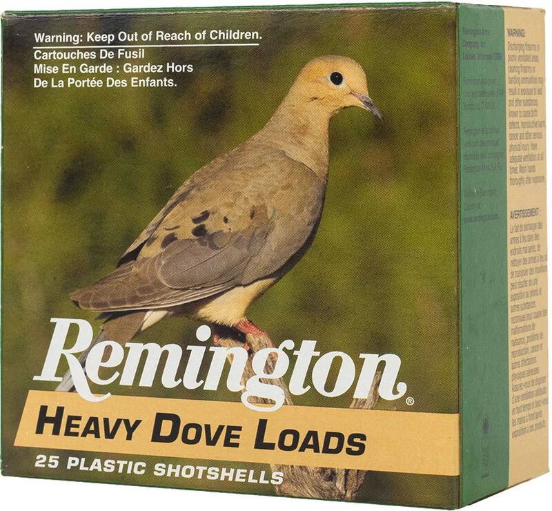 Heavy Dove Load, 12 Gauge, 7.5 Shot, 2-3/4 in, 1 1/8 oz, 1255 fps